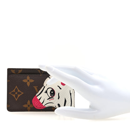 Louis Vuitton Monogram Zebra Animation Card Holder 2 of 7