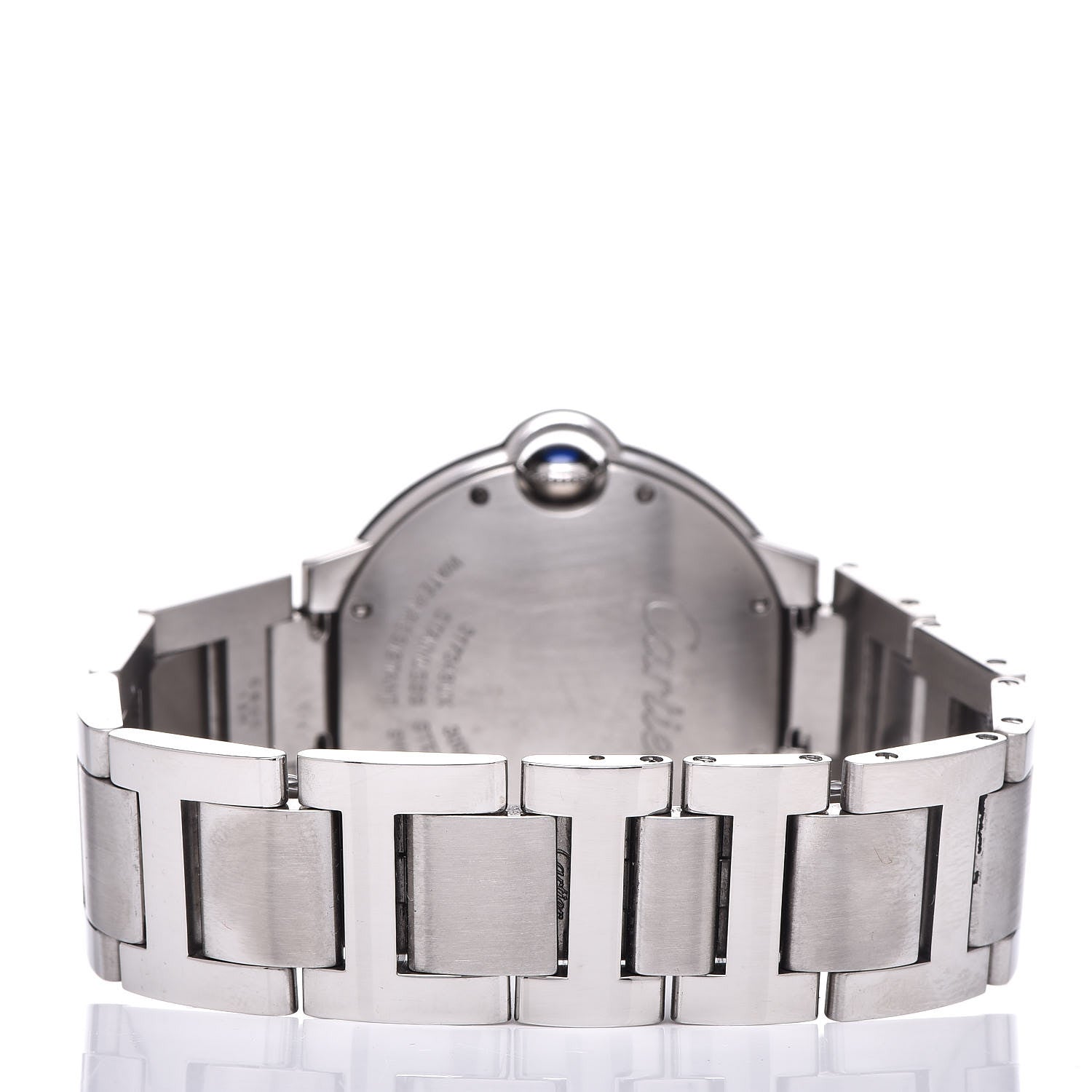 Cartier Stainless Steel 36mm Ballon Bleu De Quartz Watch 3 of 8