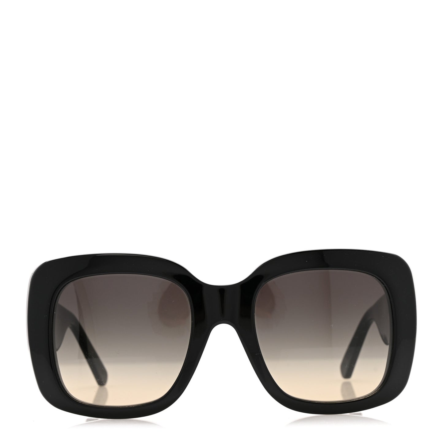Acetate LV Empreinte Square Sunglasses Z1611E Black