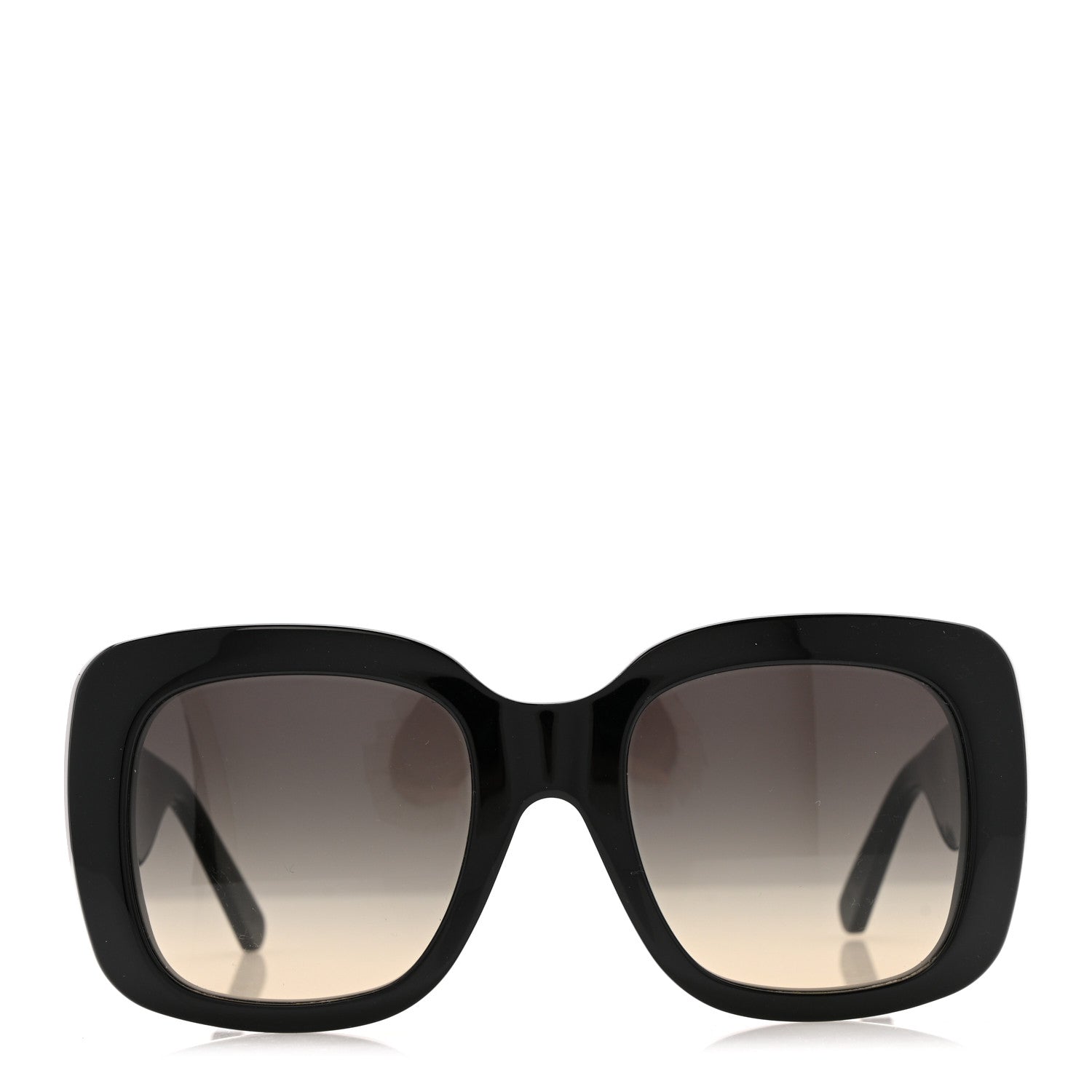 Louis Vuitton Acetate LV Empreinte Square Sunglasses Z1611E Black 2 of 7
