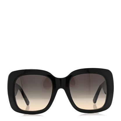 Louis Vuitton Acetate LV Empreinte Square Sunglasses Z1611E Black 2 of 7