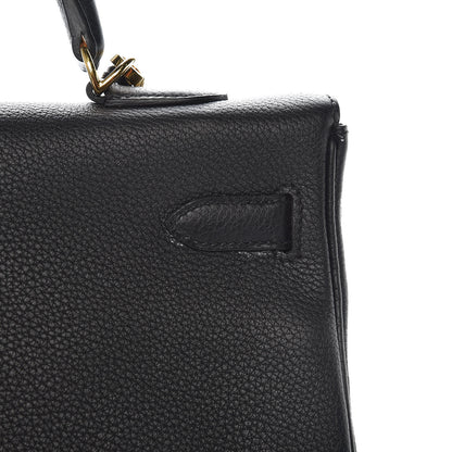 Hermes Togo Kelly Retourne 35 Black 36 of 36