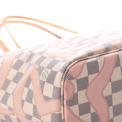 Louis Vuitton Damier Azur Tahitienne Neverfull MM 14 of 21