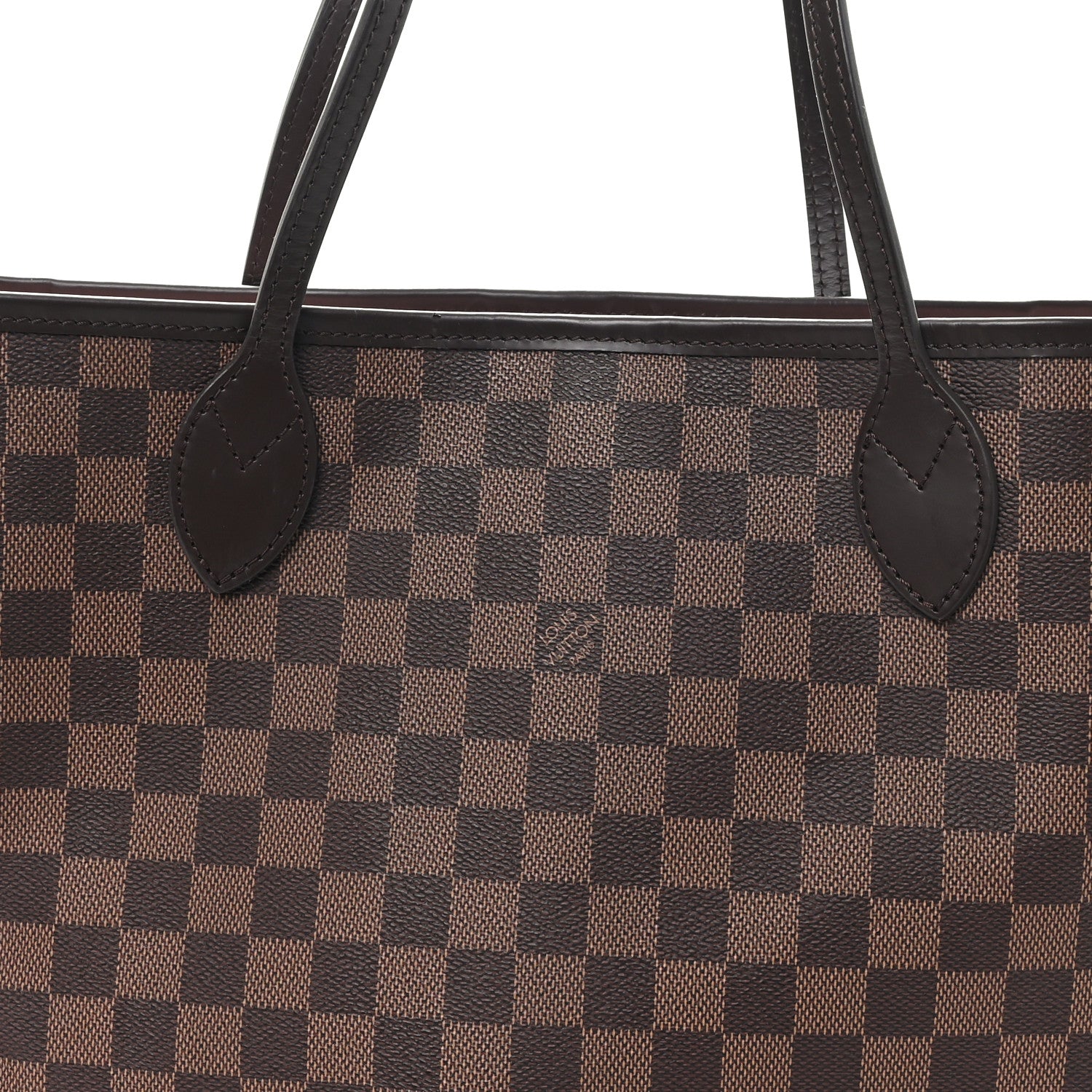 Louis Vuitton Damier Ebene Neo Neverfull MM Rose Ballerine 8 of 13