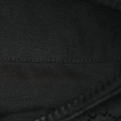 Gucci Nylon Monogram Fanny Pack Belt Bag Black 5 of 11