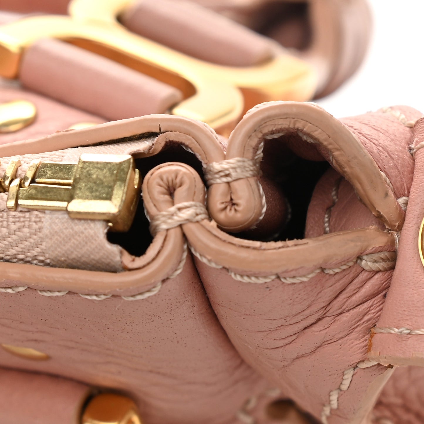 Calfskin Mini Marcie Satchel Waterlily
