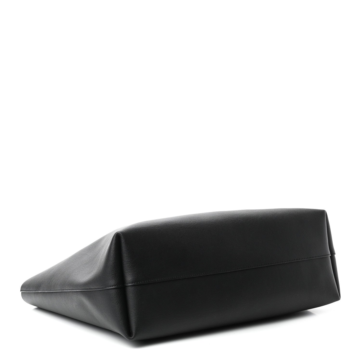 Saint Laurent Calfskin Large Shopping Tote Black 4 of 9