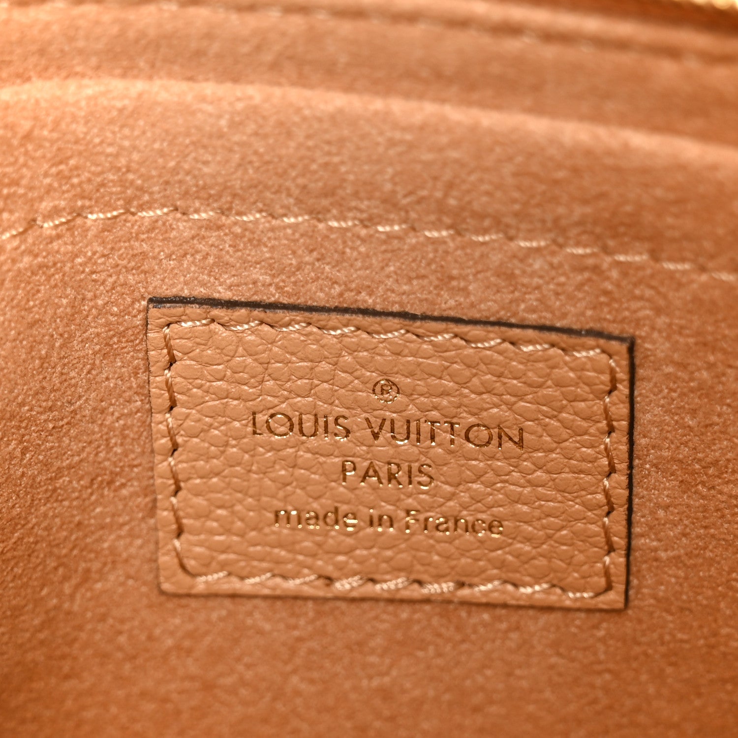 Louis Vuitton Empreinte Monogram Giant Multi Pochette Accessories Arizona Creme 6 of 11