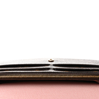 Louis Vuitton Monogram Emilie Wallet Rose Ballerine 7 of 7