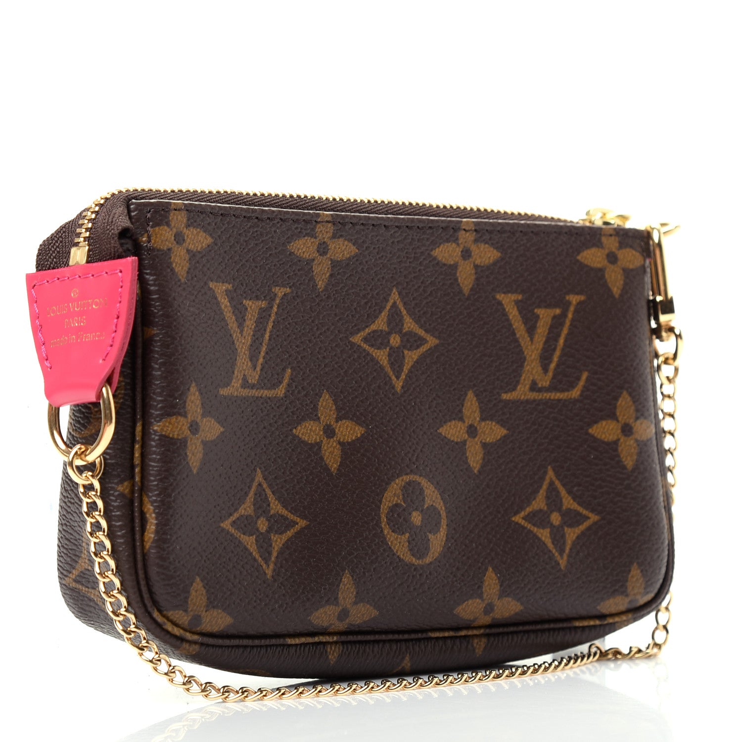 Louis Vuitton Monogram 2020 Christmas Animation Roller Coaster Mini Pochette Accessories Pivoine 3 of 8