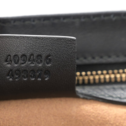 Gucci GG Supreme Monogram Calfskin Medium Padlock Shoulder Bag Beige Black Cuir 7 of 12