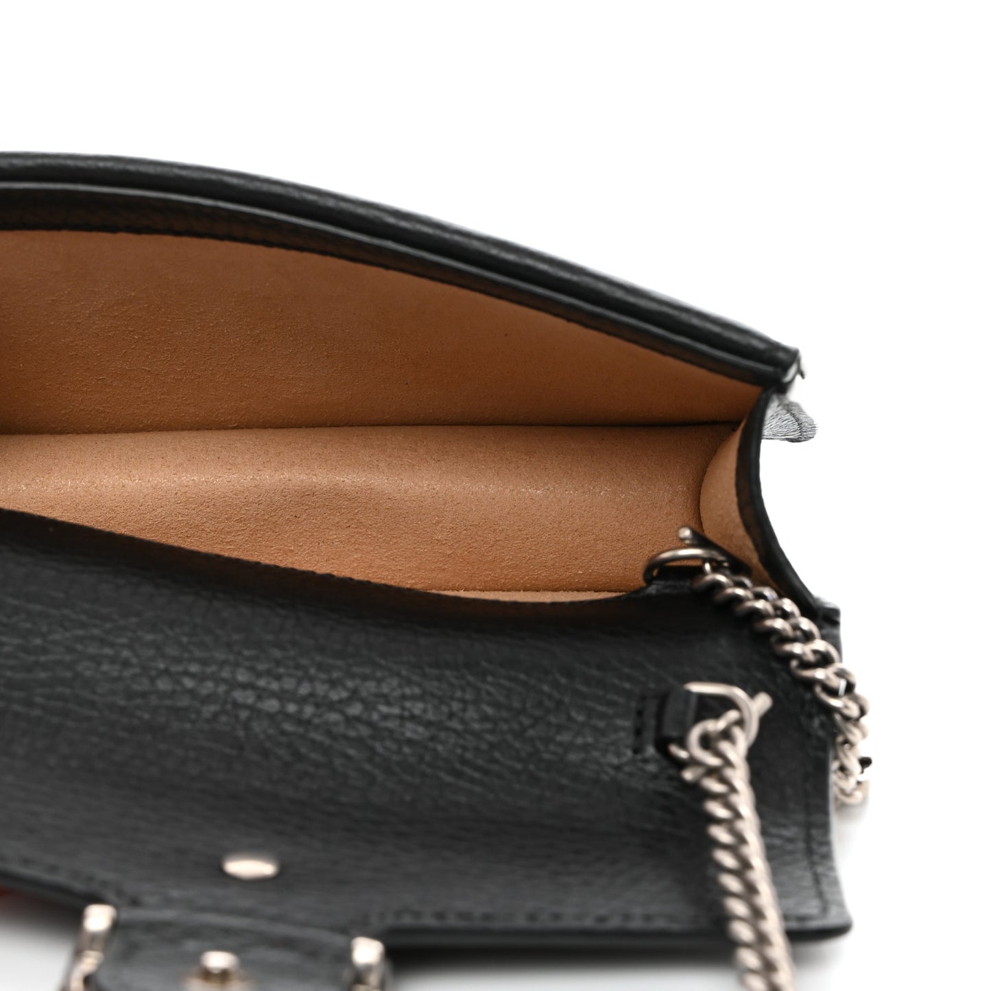 Calfskin Super Mini Dionysus Shoulder Bag Black