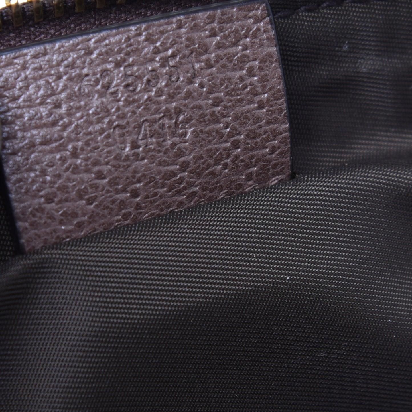 GG Supreme Monogram Textured Calfskin Web Large Ophidia Cosmetic Case Beige Ebony New Acero
