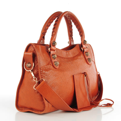 Balenciaga Agneau Giant 21 Rose Gold Hardware City Orange Brulee 3 of 7