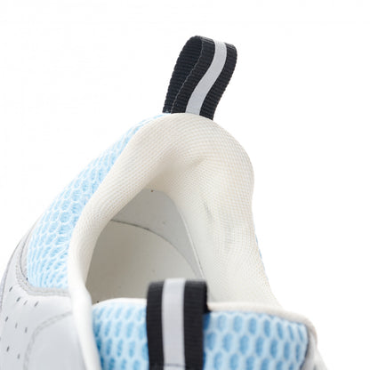 Christian Dior Technical Mesh Calfskin Mens B22 Sneakers 42 White Blue Grey 10 of 15