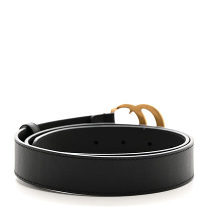 Gucci Calfskin Double G 30mm Belt 85 34 Black 2 of 5