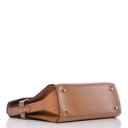Delvaux Smooth Calfskin GM Tempete Satchel Camel 4 of 10