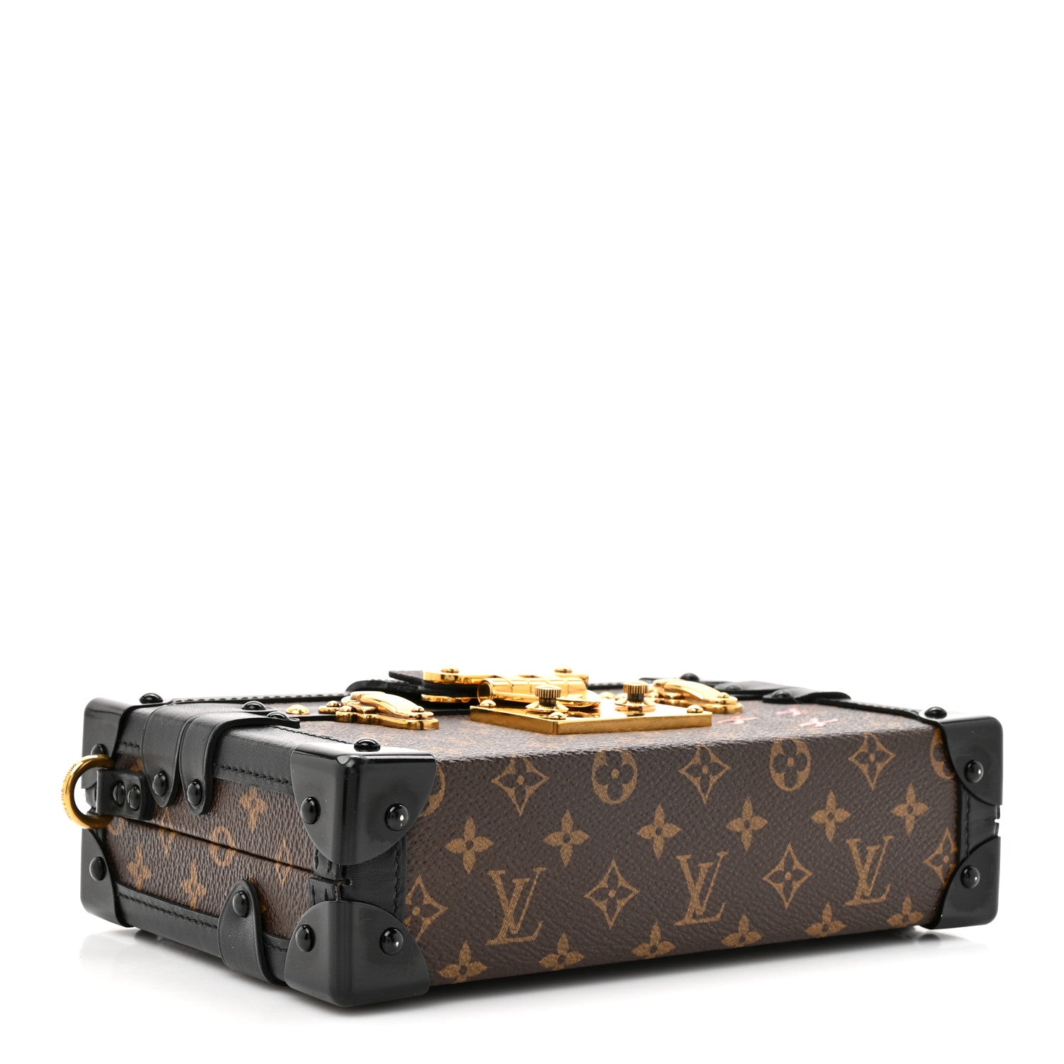 Louis Vuitton Monogram Petite Malle Black 4 of 11