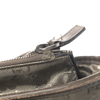 Gucci Imprime Monogram Medium Zippered Shopping Tote Pewter 11 of 13