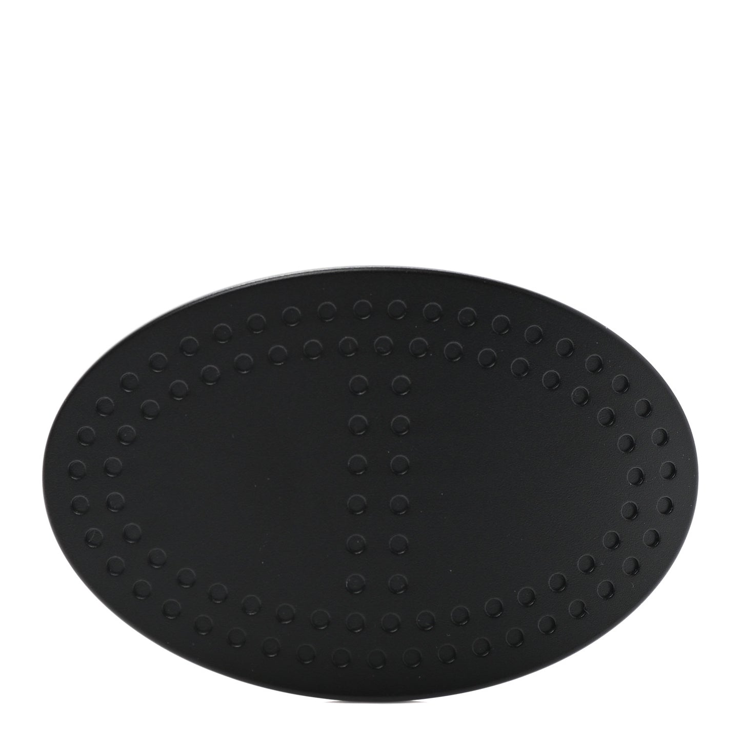 Aluminium Perforated Chaine d'Ancre Hair Clip Black