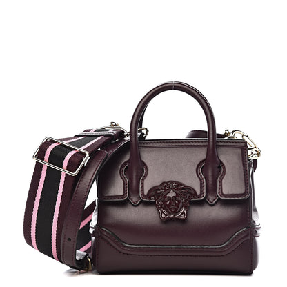 Versace Calfskin Small Palazzo Empire Bag Burgundy 1 of 10