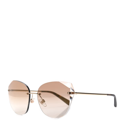 Chanel Metal Cat Eye Sunglasses 4237 Gold 1 of 7