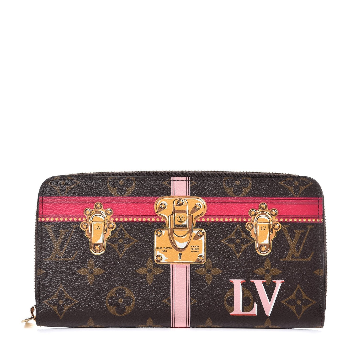 Monogram Summer Trunks Zippy Wallet