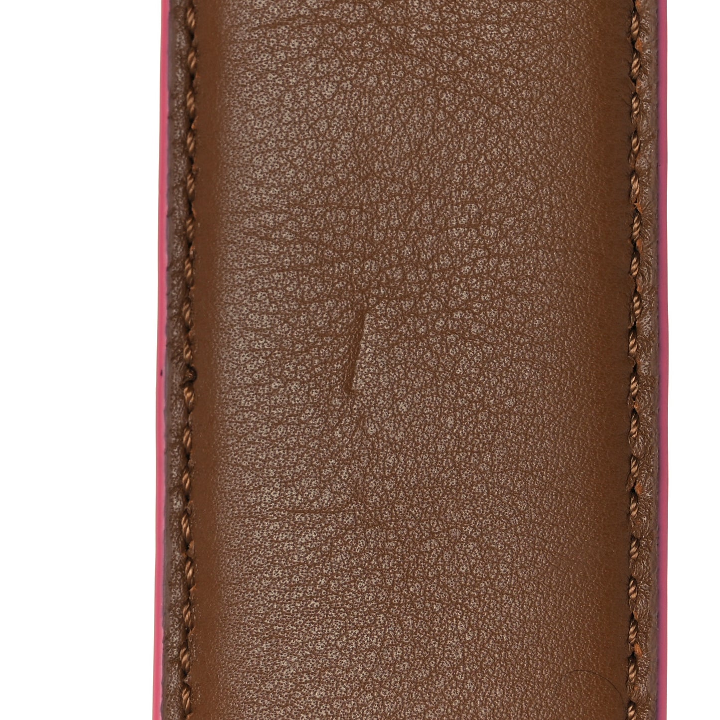 Vitello Dolce Plexiglass Bi-Color Studded Strap You Black Brownie Multicolor