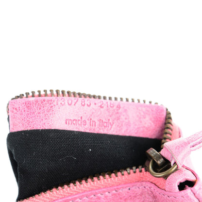 Balenciaga Agneau Classic Hardware M Porte-Monnaie Coin Purse bubblegum 7 of 7