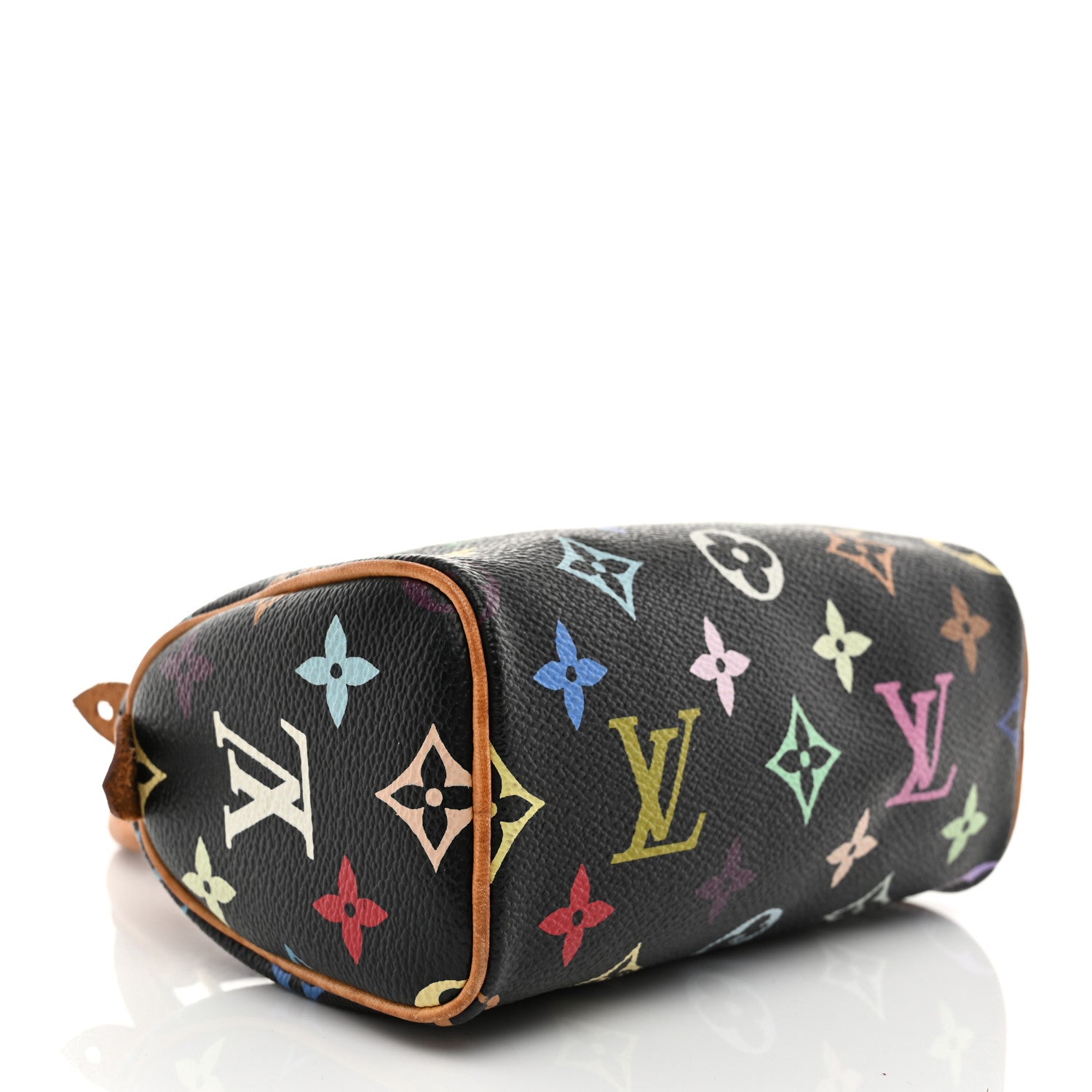 Louis Vuitton Monogram Multicolor Mini Sac HL Speedy Black 4 of 9