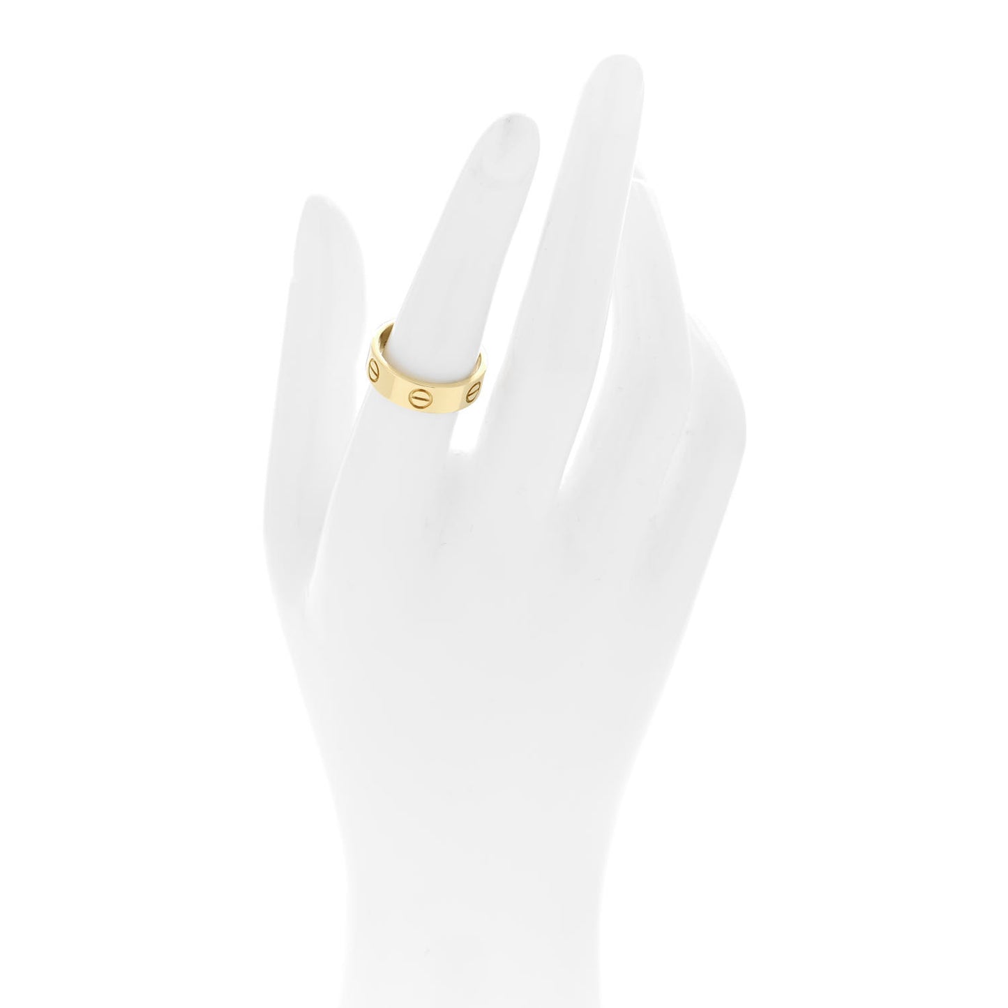 18K Yellow Gold 5.5mm LOVE Ring 53 6.25