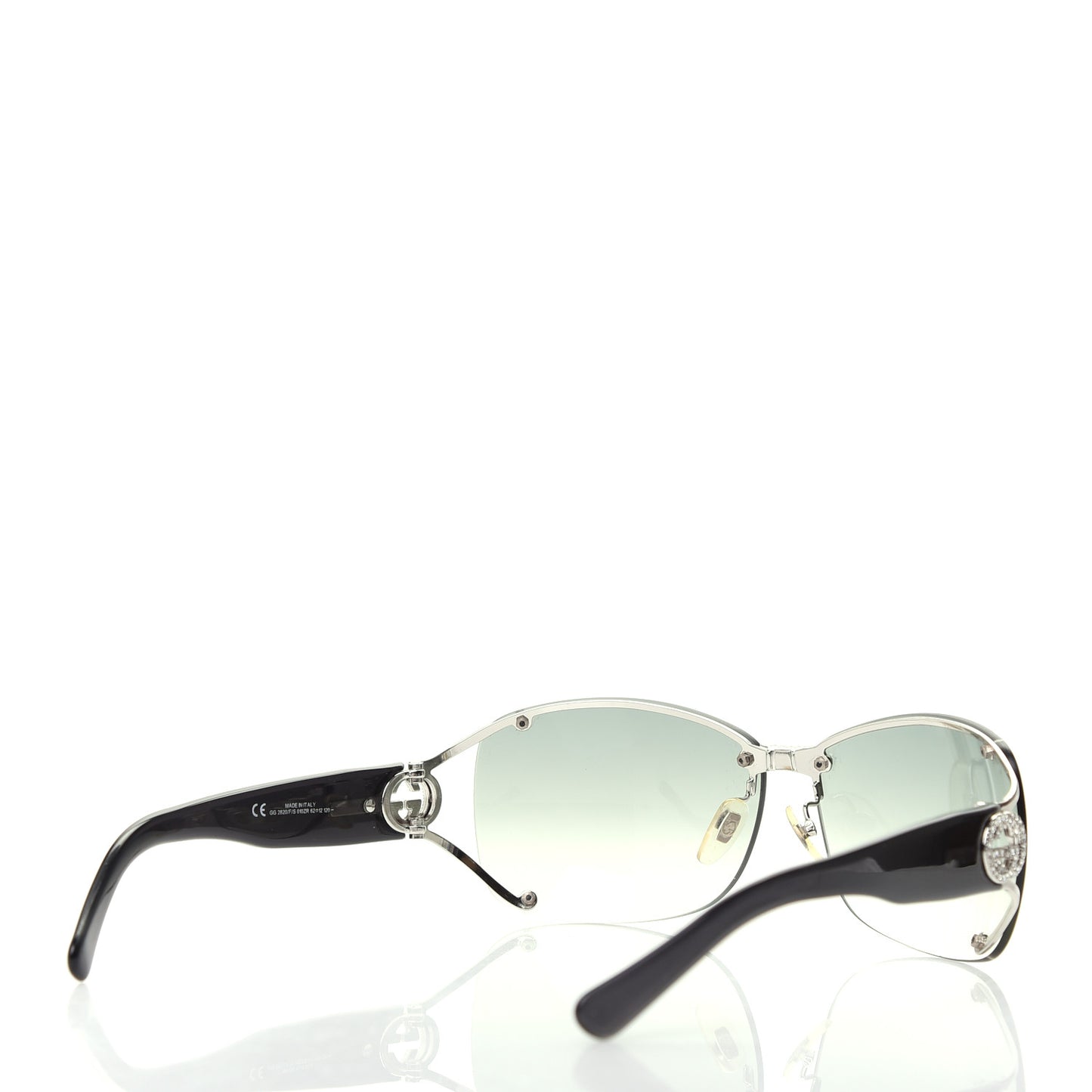 Crystal GG Sunglasses 2820 Black