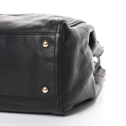 Gucci Pebbled Calfskin Medium Soho Shoulder Bag Black 12 of 18