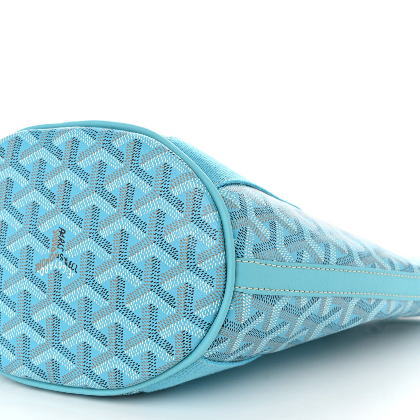 Goyardine Belharra PM Bleu Turquoise