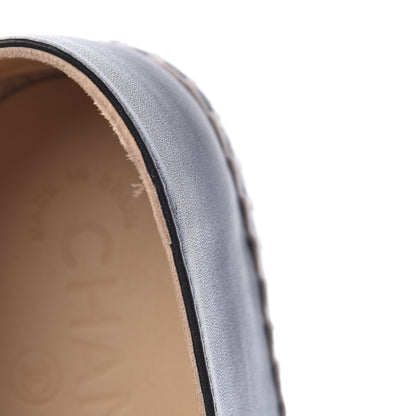 Chanel Lambskin CC Espadrilles 39 Black 10 of 12