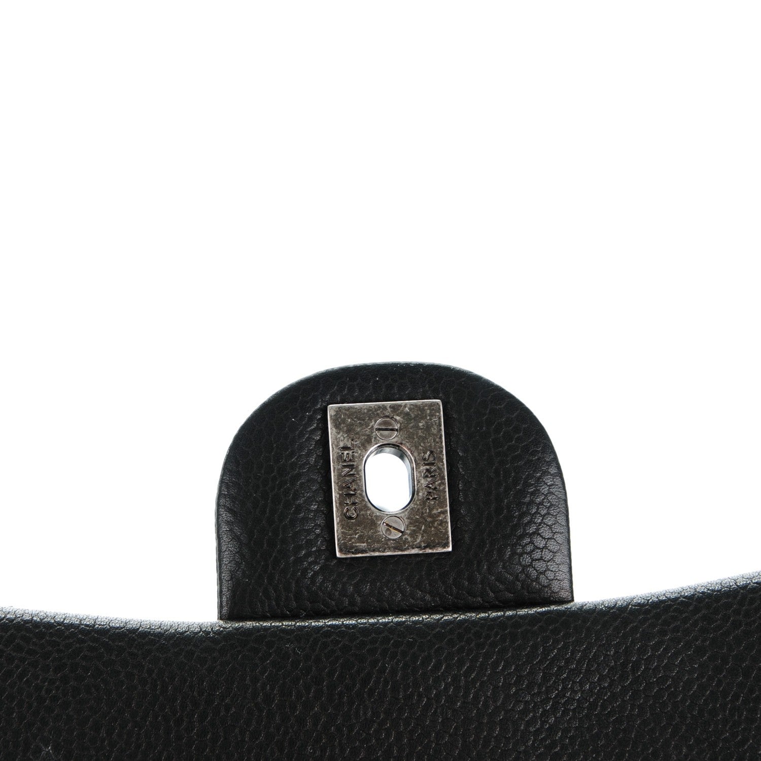 Chanel Caviar Quilted Small Rock In Rome Flap Black 5 of 8