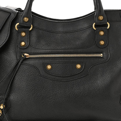 Balenciaga Agneau Classic Silver Hardware City Black 8 of 10