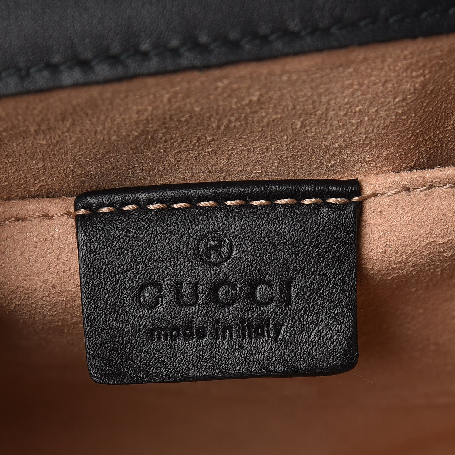 Gucci Calfskin Small Padlock Shoulder Bag Black 6 of 13