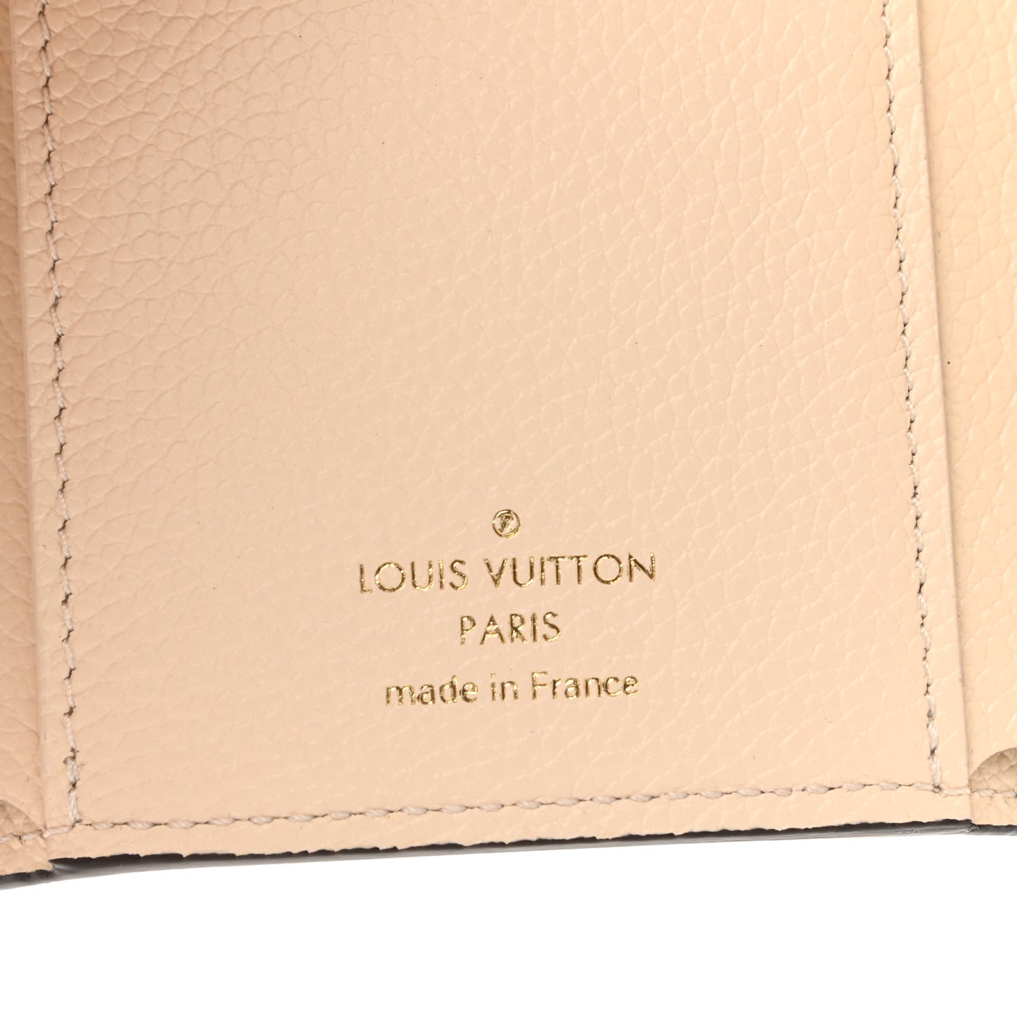 Empreinte Monogram Giant Victorine Wallet Creme Bois De Rose
