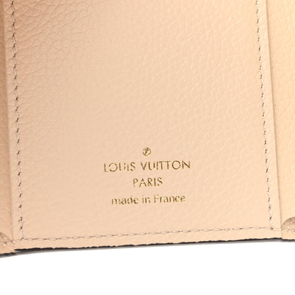 Louis Vuitton Empreinte Monogram Giant Victorine Wallet Creme Bois De Rose 6 of 8