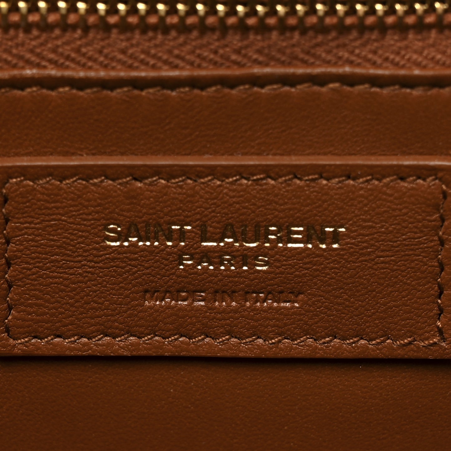 Smooth Calfskin Carre Satchel Brick