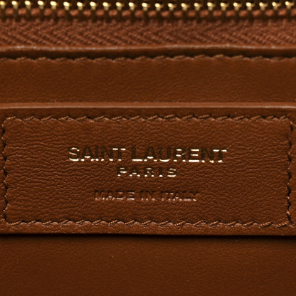 Saint Laurent Smooth Calfskin Carre Satchel Brick 6 of 12