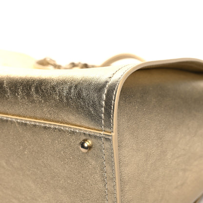 Chanel Metallic Calfskin Medium Deauville Tote Gold 10 of 12