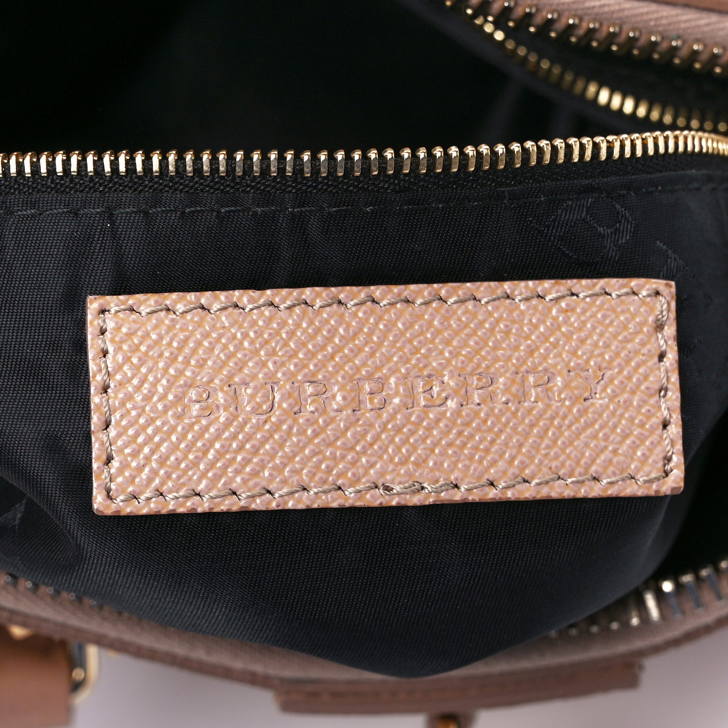 Patent Calfskin Studded Small Blaze Bowler Bag Oyster Pink