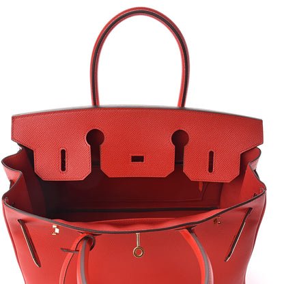Hermes Epsom Birkin 30 Rouge De Coeur 12 of 31