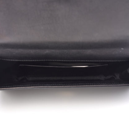 Saint Laurent Calfskin Monogram Large Belle De Jour Clutch Black 5 of 8