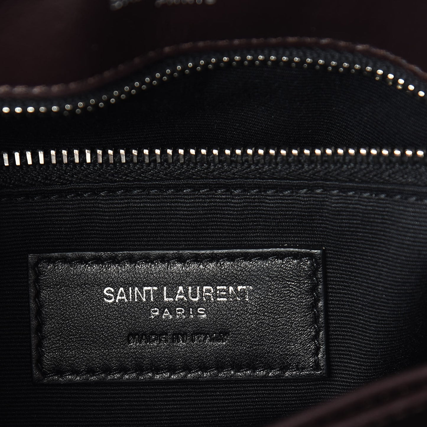 Calfskin Y Quilted Monogram Toy Loulou Crossbody Bag Black Tulipe