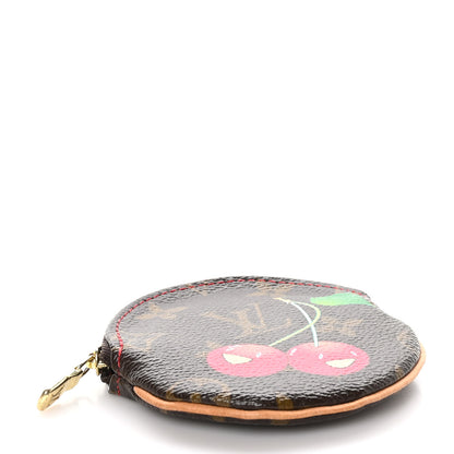 Louis Vuitton Monogram Cerises Round Coin Purse 4 of 6
