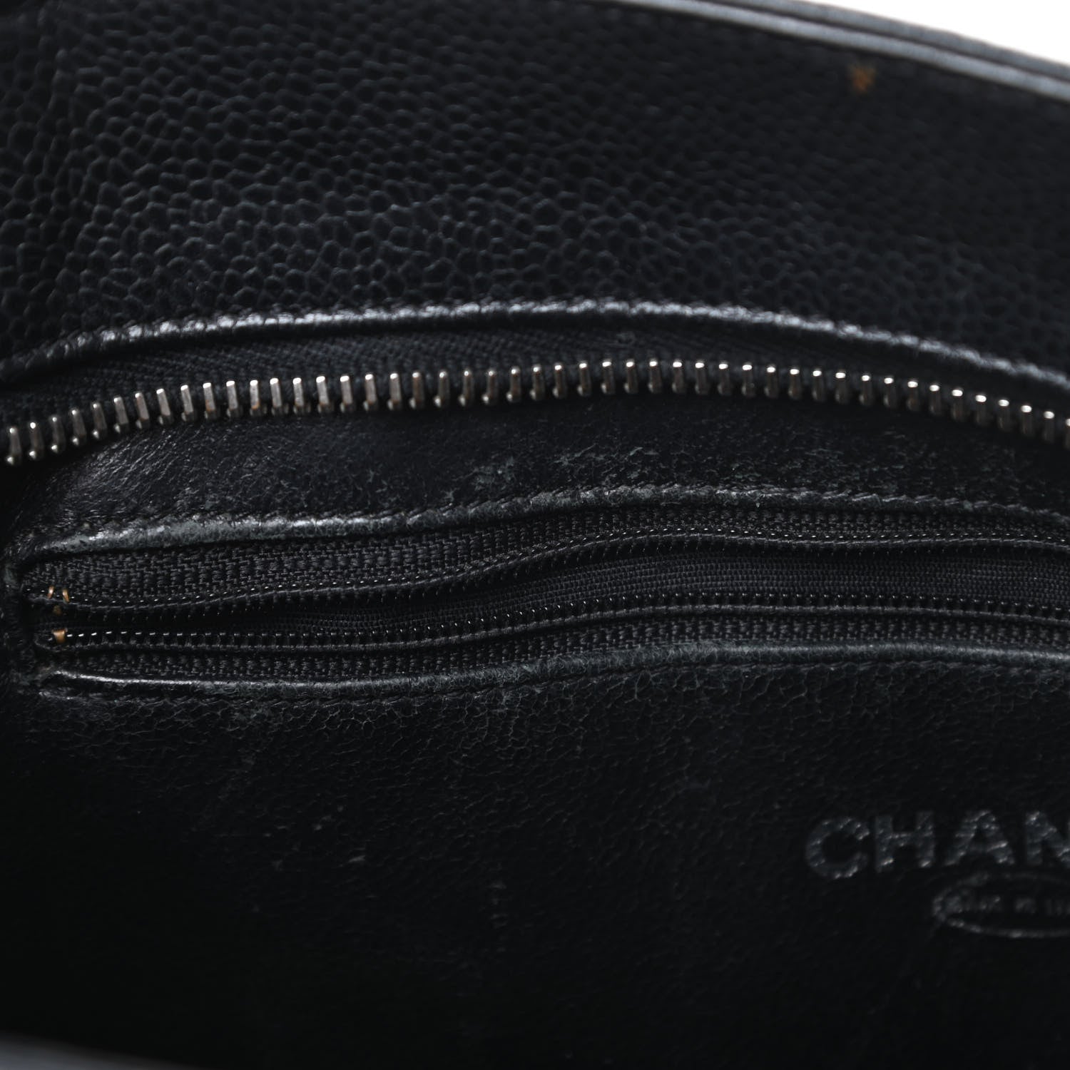 Chanel Caviar Quilted Medallion Tote Black 14 of 15