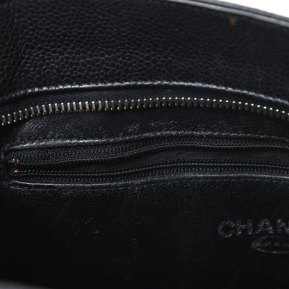 Chanel Caviar Quilted Medallion Tote Black 14 of 15